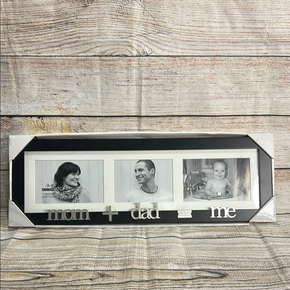 Malden Black and Silver Picture Frame